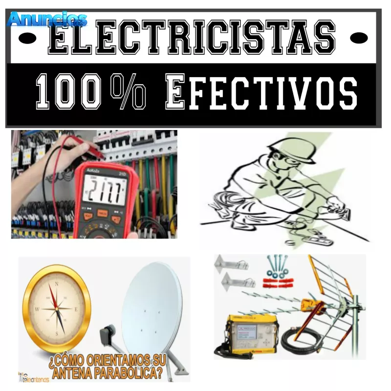 Electricista Boletines Antenas tv