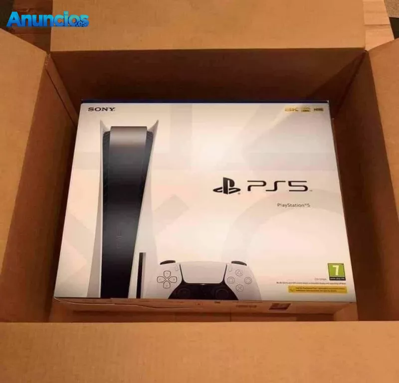 Nueva Sony PlayStation 5 con accesorios