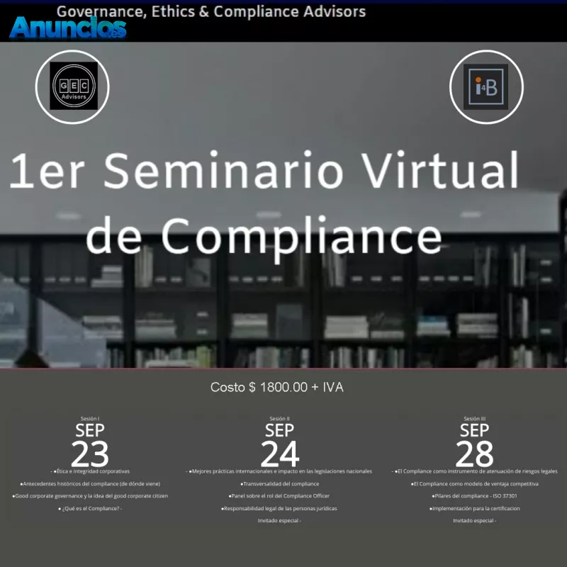 1er Seminario Virtual de Compliance