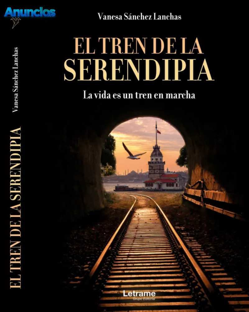 Libro. El tren de la serendipia. Novela realista, amor y drama.