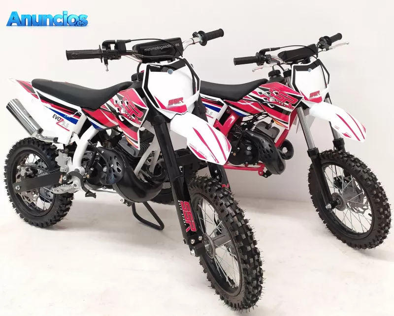 Motocross para niños SSR 50 Arranque patada