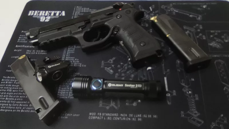 |*| RECOVER TACTICAL |*| BC2 BERETTA GRIP & RAIL SYSTEM FOR THE BERETTA 92 M9