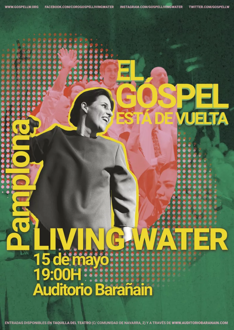 EL CORO GÓSPEL LIVING WATER INUNDA PAMPLONA 