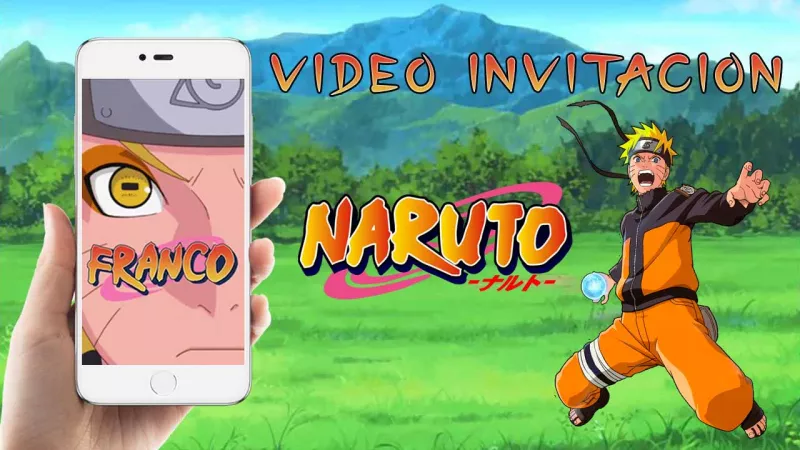 Video Invitación Naruto