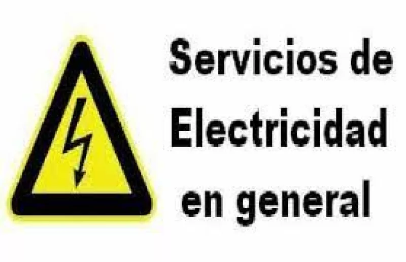 TRABAJOS DE ELECTRICIDAD EN GENERAL