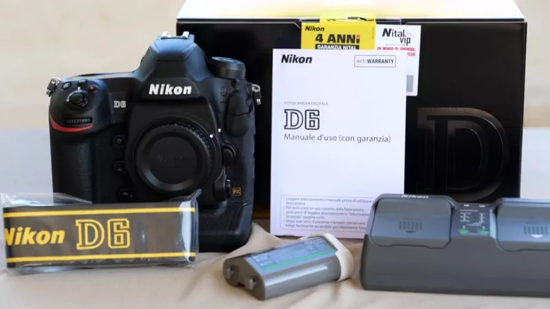 Nueva cámara réflex digital Nikon D6