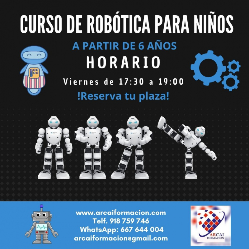 Curso de Robotica para niños