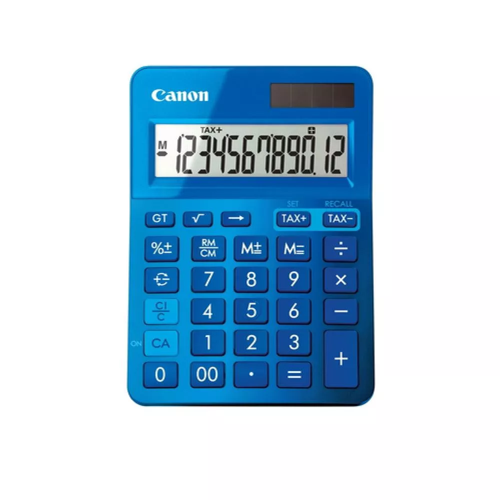 Canon LS-123k calculadora Escritorio Calculadora básica Azul