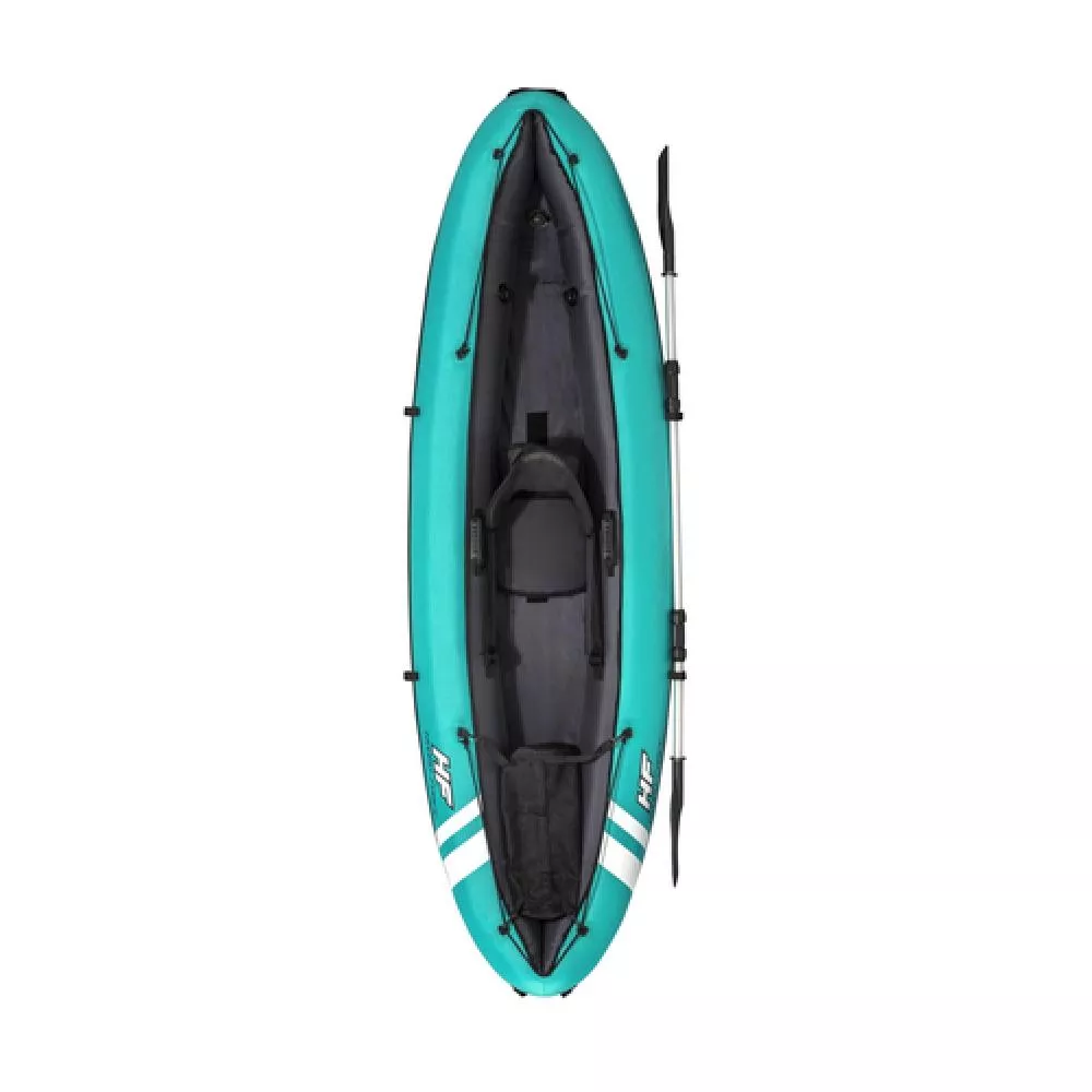Bestway 65118 -  kayak hinchable ventura con remo 1 persona 280 x 86 x 40 cm