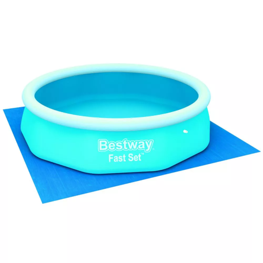 Bestway 58001 -   tapiz de suelo para piscina azul 335x335 cm