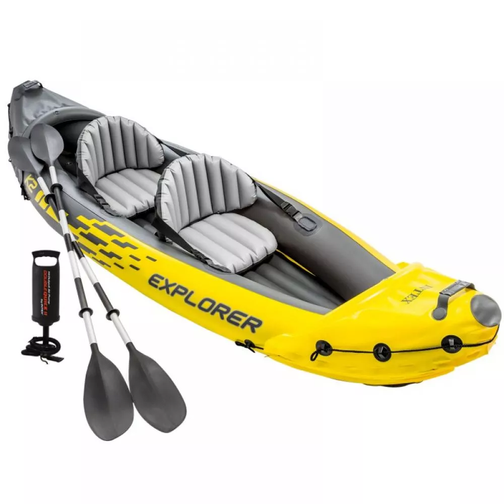 Intex 68307 -  kayak k2 explorer 2 personas max 180 kg 312 x 91 x 51 cm